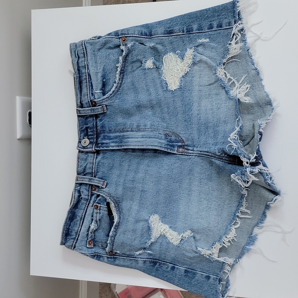 Abercrombie and Fitch High Rise Mom Shorts